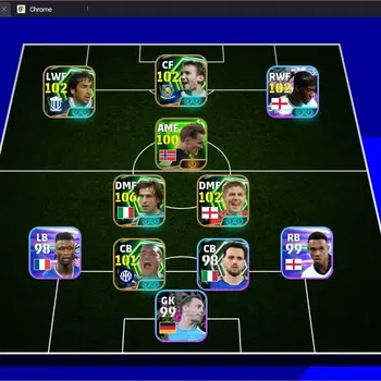 eFootball Accounts Legends & Iconic Players Mobile |PW 3114|Epic Pirlo,Gerrard,Shevchenko,Cordoba,Raúl Etc|Showtime