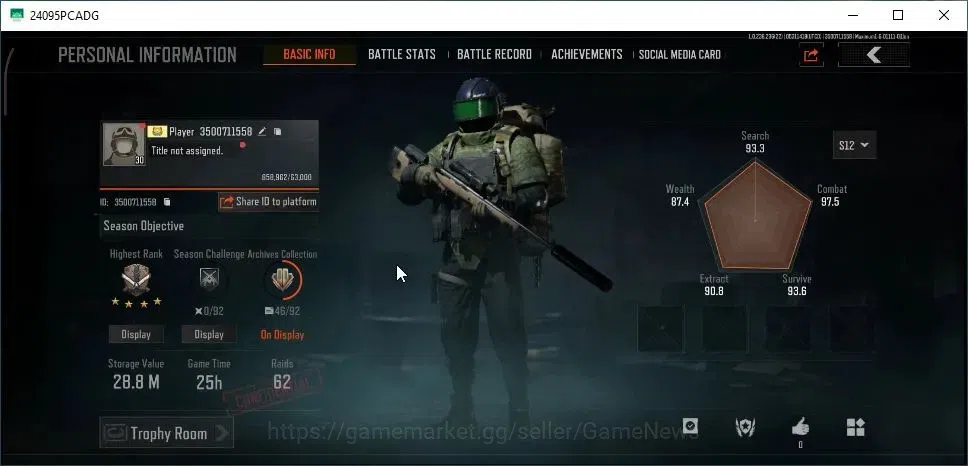 Arena Breakout Accounts MOBILE Lvl 30|SV 28,8M|CV 24,6M|3 Set|RS AKM,QS AK image 2