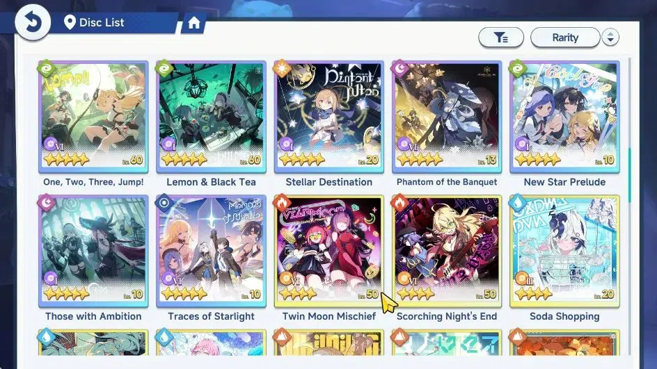Stella Sora Accounts GLOBAL END Lv40|18 SSR|9 Limit(ShiaT5,ChixiaT2,SCo image 12