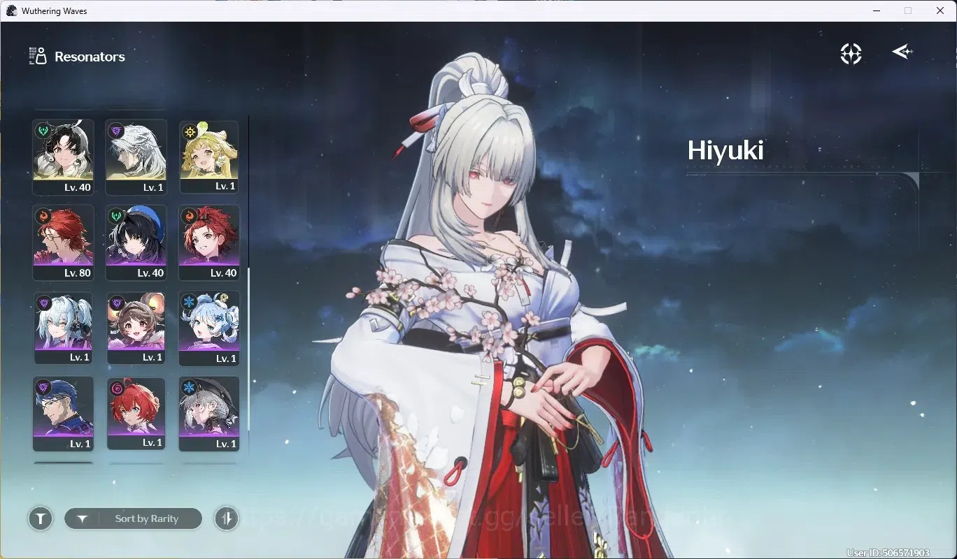 Wuthering Waves Accounts Amerika|UL 75|Rank 8|9 Char Limited ([Hiyuki,Phrol image 3
