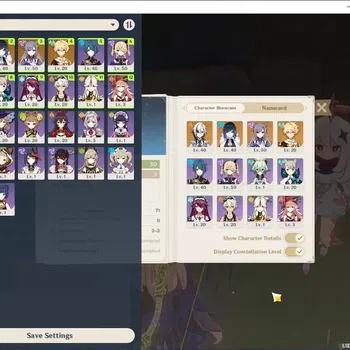 Genshin Impact Accounts Others Asia|AR 30|Bonus HSR|2 Limited (Arlecchino & Yelan) + Standard Keqing|Usn Unset|Reuni ON|Male