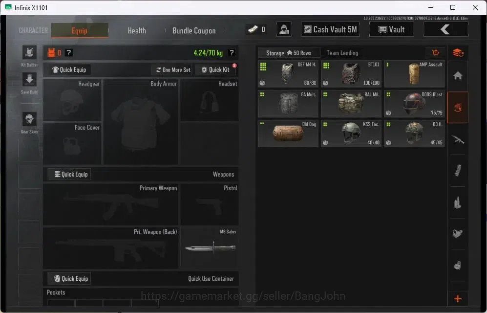 Arena Breakout Accounts Mobile | | LV 30 | SV 9.3 M | CV 4.9 M | SS AKM, M image 3