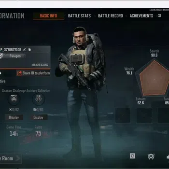 Arena Breakout Mid-Tier Mobile | | LV 30 | SV 9.3 M | CV 4.9 M | SS AKM, M image 1