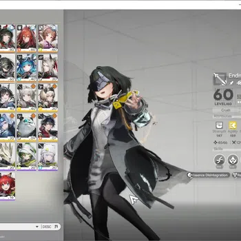 Arknights: Endfield Accounts ASIA|Lvl 50|7 SSR (2 Limited) + 9 (6* Weapon)|Laevatain + Signature,Zhuang