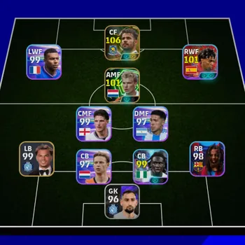 eFootball Accounts Legends & Iconic Players Power 3018 | Diego Costa 106, Yamal 101, Konami  Play