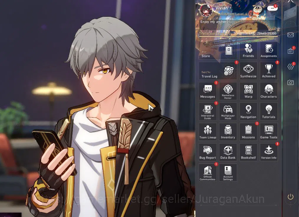 Honkai Star Rail Accounts Starter ASIA|TL 60|6 Limited|Archer E2+Sign,Hysilens,Saber,Ruan Mei,Topaz,Dante|SJ 3,3K|MC 6