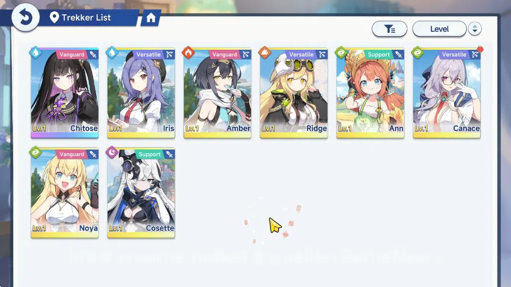Stella Sora Accounts GLOBAL Lv 1 | Fresh Starter | 1SSR 1 Limit ( Chitose ) + 7SR | 5 SR Disc | Beginner ON | Yostar | Check