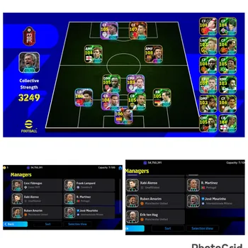 eFootball Accounts Legends & Iconic Players #17 Collective 3249+ Ronaldo X Messi X Vini Jr X Suarez X Scholes X Modric X