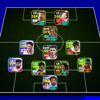 eFootball Accounts Legends & Iconic Players Android|PW3149|VozinhaShowT,RonaldinhoGauchoBigT,Carles Puyol Epic,Wayne Rooney