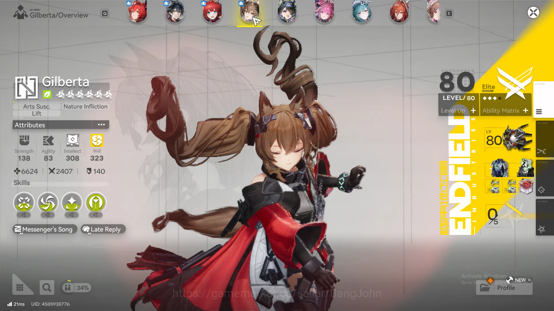 Arknights: Endfield Accounts ASIA | 4 limit 3 Sign | P2 | Ardelia Sign more detail check SS AKE278B 10