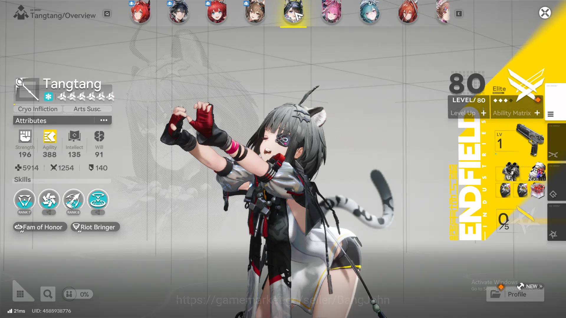 Arknights: Endfield Accounts ASIA | 4 limit 3 Sign | P2 | Ardelia Sign more detail check SS AKE278B 4