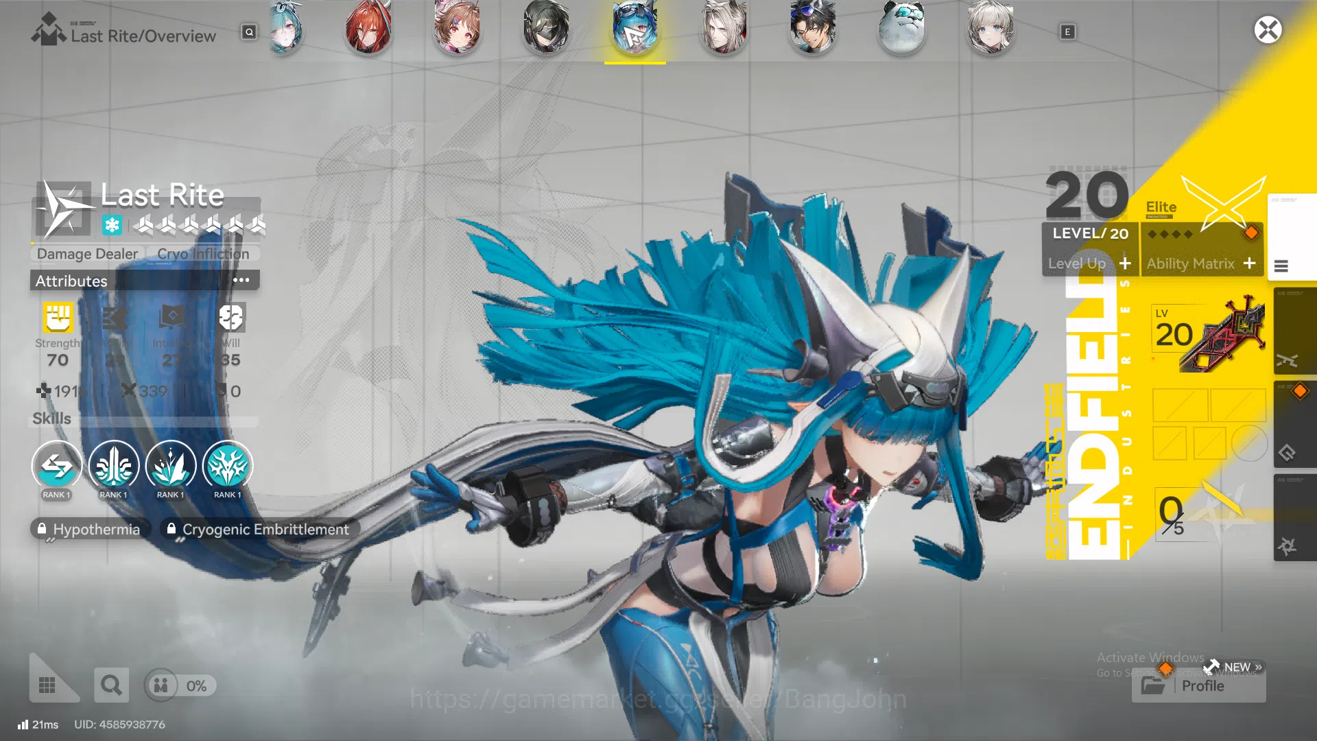 Arknights: Endfield Accounts ASIA | 4 limit 3 Sign | P2 | Ardelia Sign more detail check SS AKE278B 8