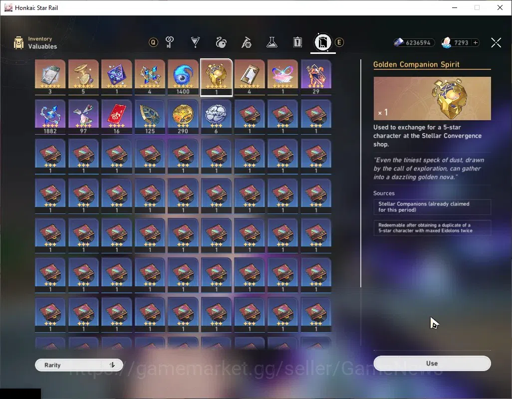 Honkai Star Rail Accounts Asia|TL 48|Prem Elation|7k S.Jade|7 Limit|YaoGuang image 12