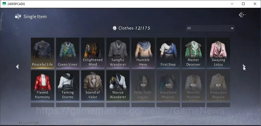 Where Winds Meet Accounts GLOBAL|Lv 95|27K GS|Diff Legend|Peacefull Life Set image 16