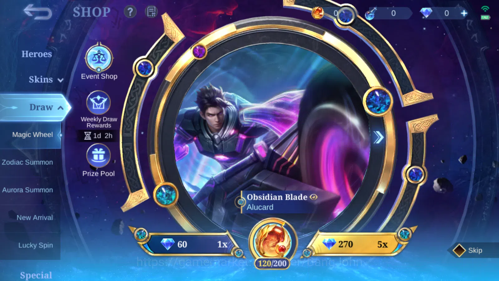 Mobile Legends: Bang Bang Accounts 1 acc 2 server ORI  HERO 131 | skin 296 | emblem a image 13