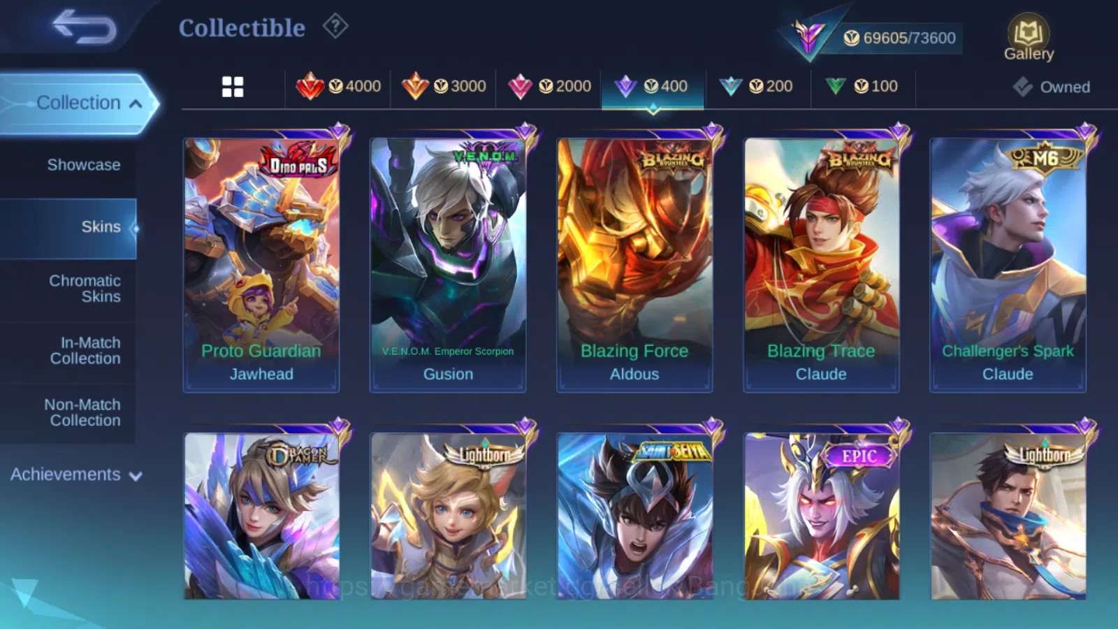 Mobile Legends: Bang Bang Accounts 1 acc 2 server ORI  HERO 131 | skin 296 | emblem a image 9