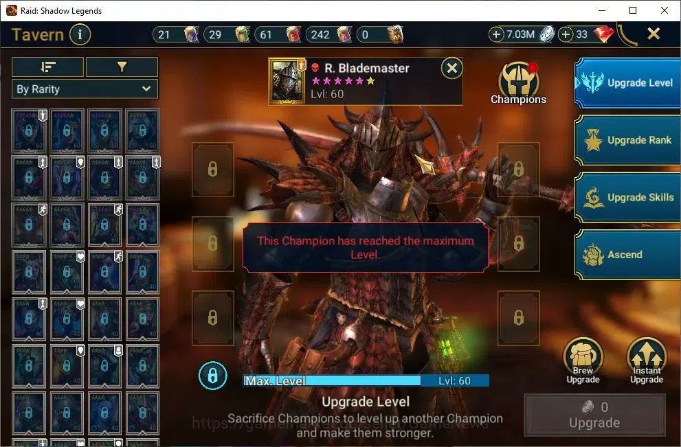 Raid: Shadow Legends Accounts Lv46 472 Power|11 Legendary(Rathalos,Ninja,Alice,A image 15