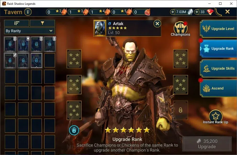 Raid: Shadow Legends Accounts Lv46 472 Power|11 Legendary(Rathalos,Ninja,Alice,A image 18