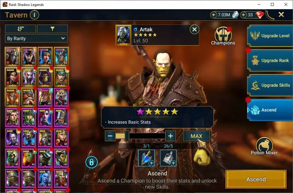 Raid: Shadow Legends Accounts Lv46 472 Power|11 Legendary(Rathalos,Ninja,Alice,A image 20