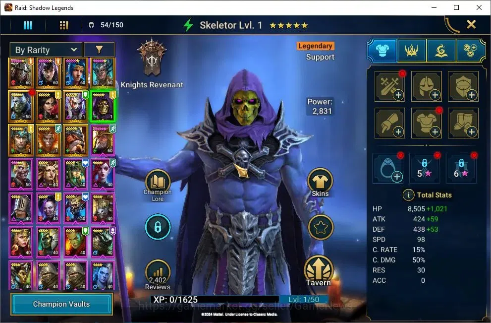 Raid: Shadow Legends Accounts Lv46 472 Power|11 Legendary(Rathalos,Ninja,Alice,A image 7