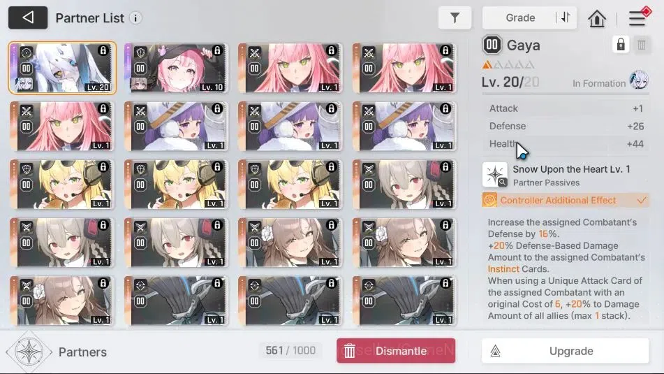 Chaos Zero Nightmare Accounts GLOBAL|Lv 53|8 SSR[AdelheidM1+Narja)+Sign,Rita,Ver image 15