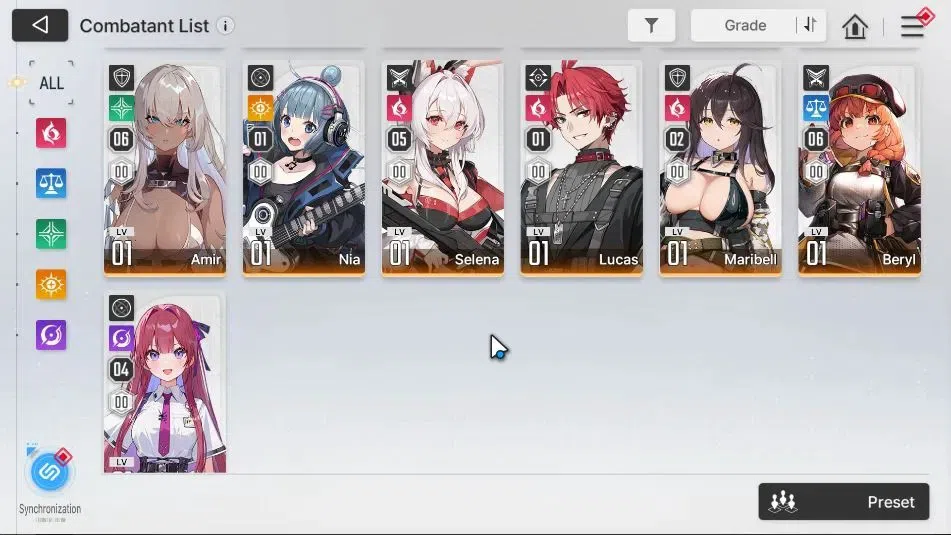 Chaos Zero Nightmare Accounts GLOBAL|Lv 53|8 SSR[AdelheidM1+Narja)+Sign,Rita,Ver image 6