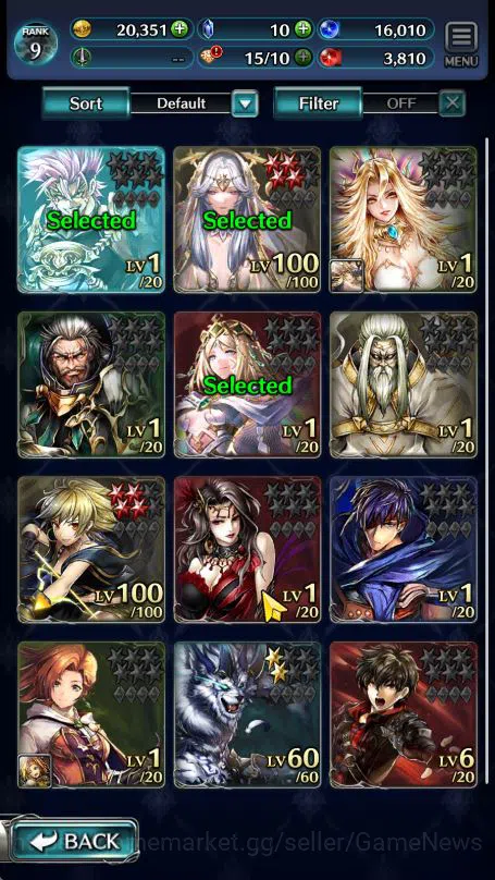 Last Cloudia Low-End Global Rank9|TopTierUnits (SM Sera, POG Zero, POG  image 1