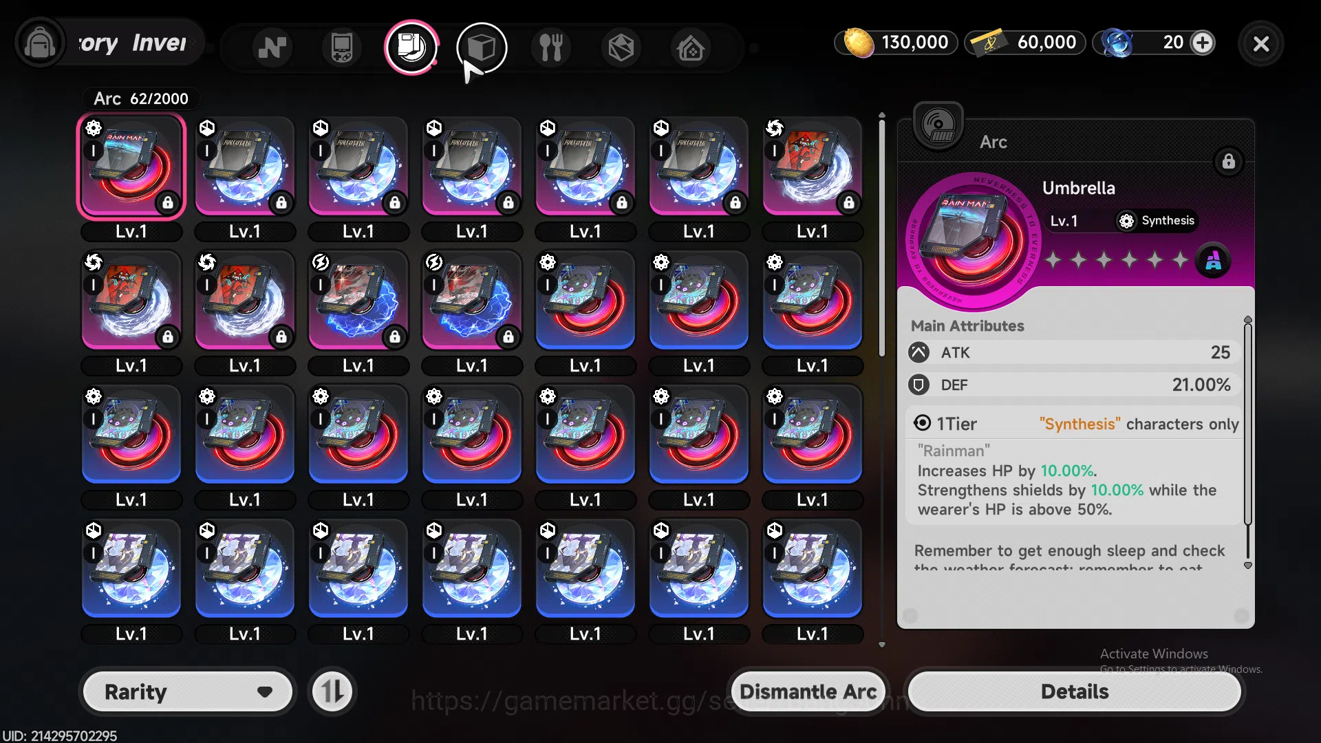 Neverness to Everness Accounts NA | Staeter Lv3 | 1 S Char Nanally + 6 A Char+Ski image 3