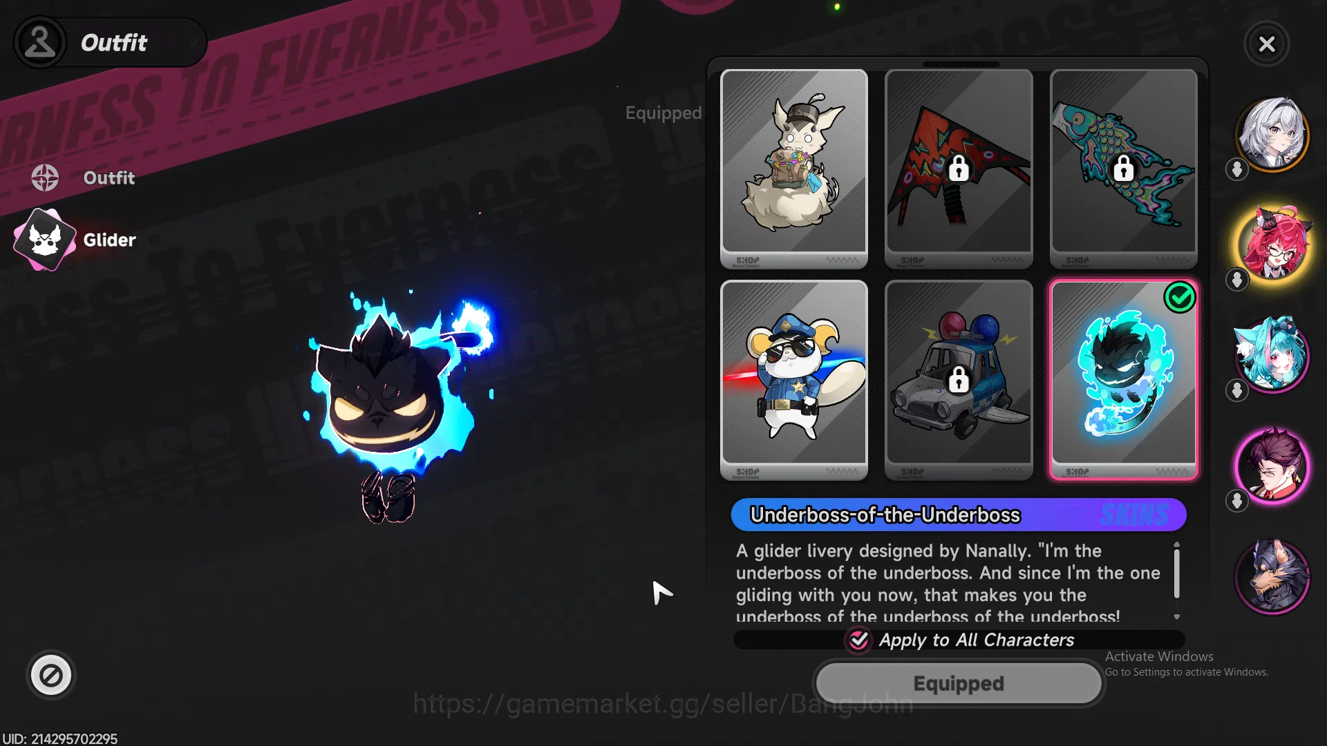 Neverness to Everness Accounts NA | Staeter Lv3 | 1 S Char Nanally + 6 A Char+Ski image 5