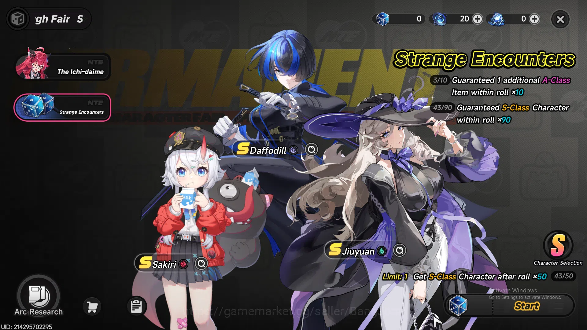 Neverness to Everness Accounts NA | Staeter Lv3 | 1 S Char Nanally + 6 A Char+Ski image 6