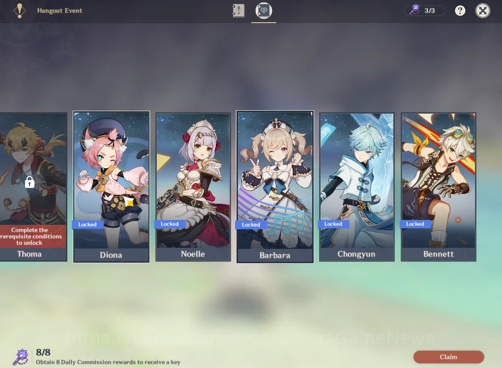 Genshin Impact Accounts ASIA|AR 45|2 Limited+2(*5WEP)|Linnea+Sign,Varka,Je image 2