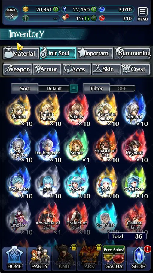 Last Cloudia Accounts Low-End Global|Starter Rank 3|Kyle the Swordsman,MB Rei,Lilebette of the Blaze,Etc| 7 SSR Ark|Code 10