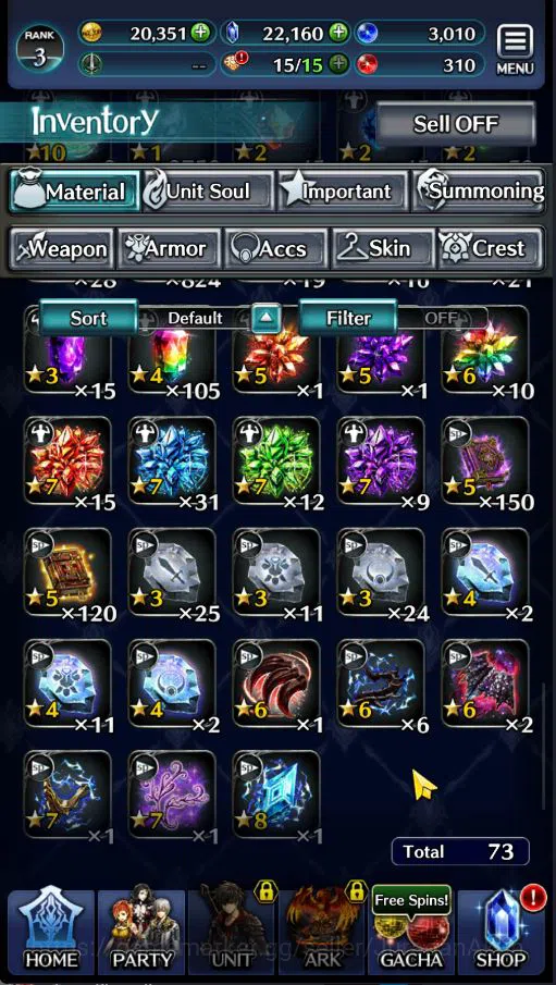Last Cloudia Accounts Low-End Global|Starter Rank 3|Kyle the Swordsman,MB Rei,Lilebette of the Blaze,Etc| 7 SSR Ark|Code 9