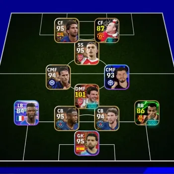 eFootball Accounts Legends & Iconic Players Android|PW 2790|Epic Declan Rice,Cafu,RooneyGerrard,Kaka|SHWTm Rashford,Lionel