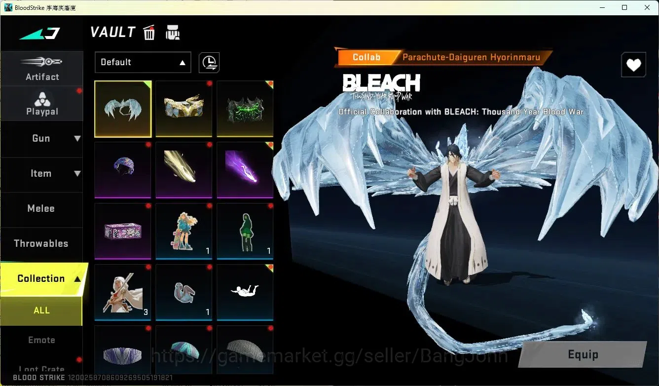Blood Strike Accounts [ASIA]|LMT Butterfly Knife (2 Anniv)|Eternal Deser image 13