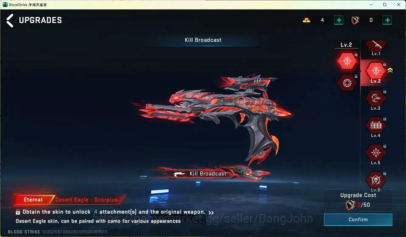 Blood Strike Accounts [ASIA]|LMT Butterfly Knife (2 Anniv)|Eternal Deser image 7