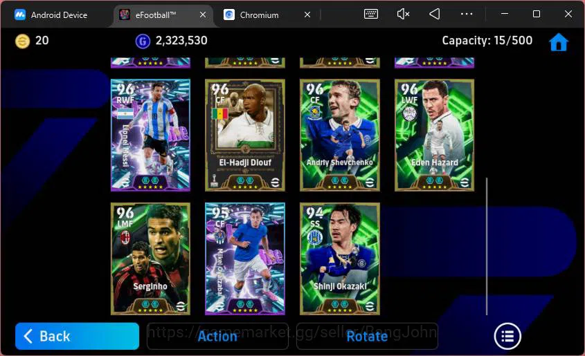 eFootball Accounts Android|PW 3171|Ibrahimovic Bigtime,John O'shea+Ch image 2