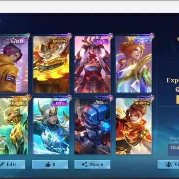 Mobile Legends: Bang Bang Accounts Others Global|170S|Expert|Prime Granger,Epic Nana Rafaela Zilong Kagura YSS Roger