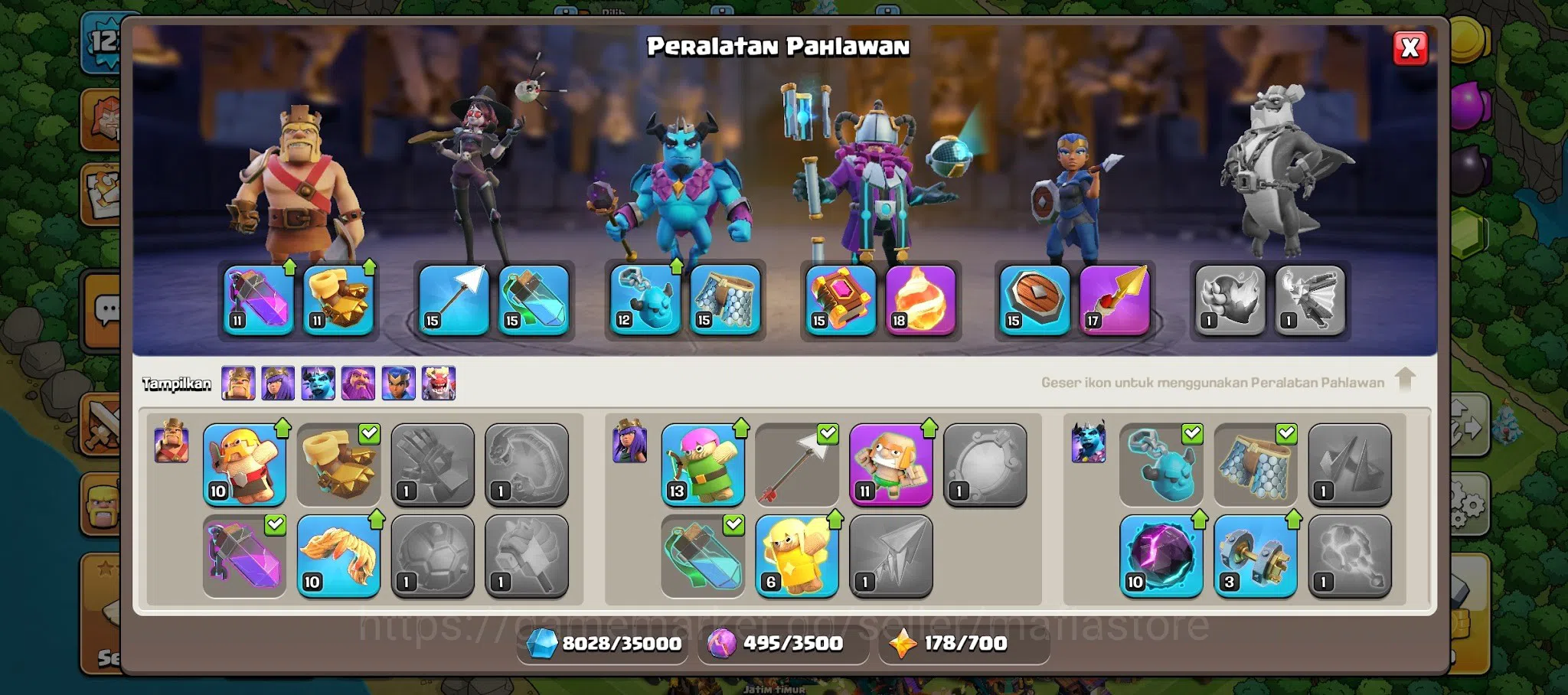 Clash of Clans Accounts TH14 Max AQ Lvl 85, BK 76, GW 57, RC 23 w/ Life Ge image 13
