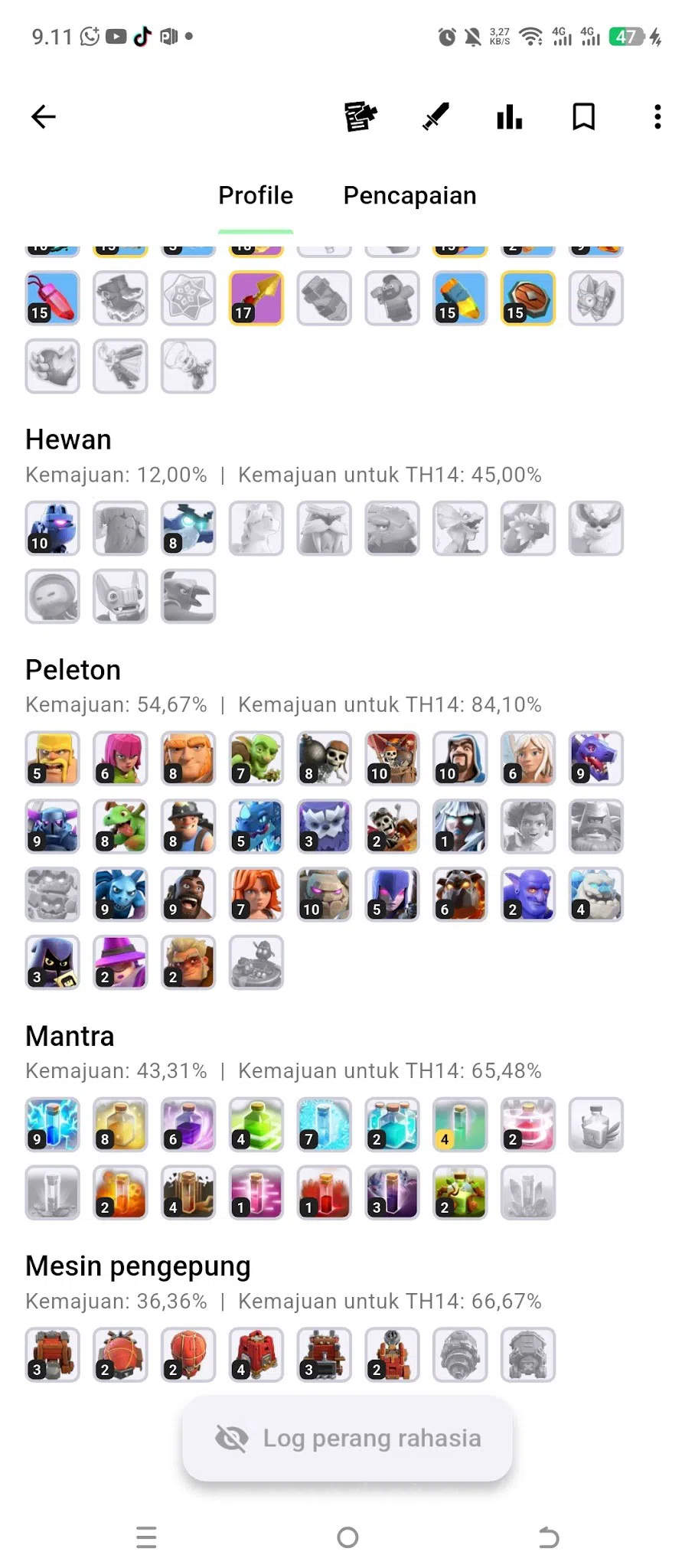 Clash of Clans Accounts TH14 Max AQ Lvl 85, BK 76, GW 57, RC 23 w/ Life Ge image 20