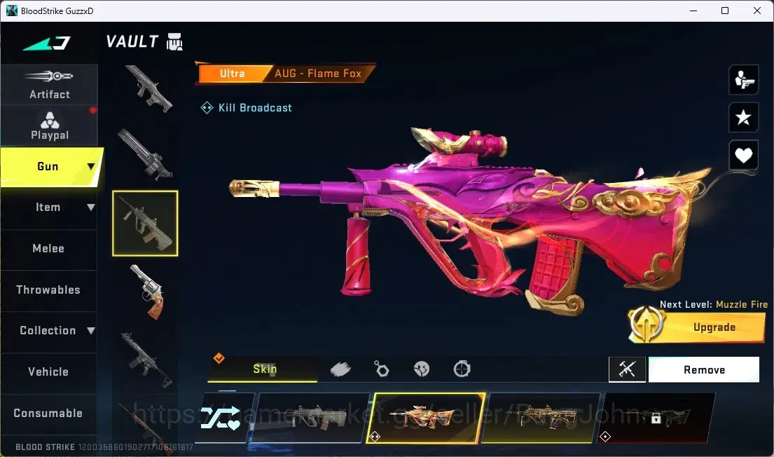 Blood Strike Accounts ASIA | ETERNAL: ZERO - ODASHADOW,DESERT EAGLE | 2 image 6