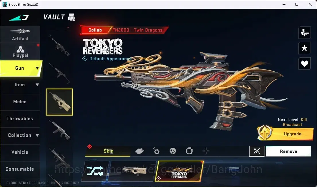 Blood Strike Accounts ASIA | ETERNAL: ZERO - ODASHADOW,DESERT EAGLE | 2 image 8