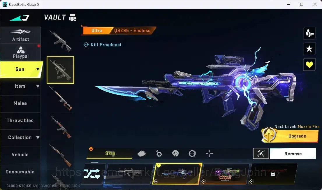Blood Strike Accounts ASIA | ETERNAL: ZERO - ODASHADOW,DESERT EAGLE | 2 image 9