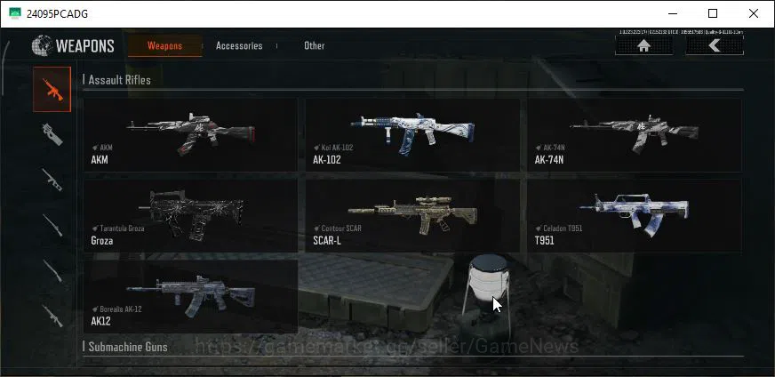 Arena Breakout Accounts Starter [MOBILE] Lv30|SV 9M|CV 6M|Urban Sports|Ceremonial MK14,Squirrel P90,Contour MPX,DMR 7