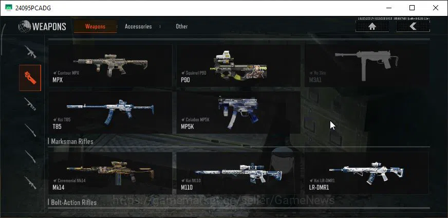 Arena Breakout Accounts Starter [MOBILE] Lv30|SV 9M|CV 6M|Urban Sports|Ceremonial MK14,Squirrel P90,Contour MPX,DMR 8