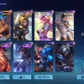 Mobile Legends: Bang Bang Accounts Collector Global|119H 200S|Expert|Convenant Benedetta|Collector Natalia|KOF