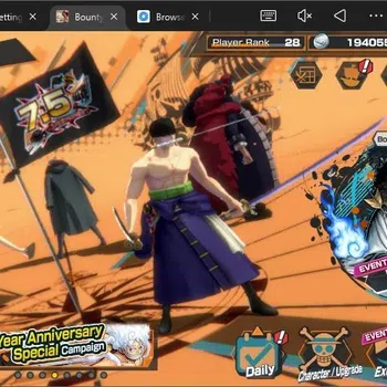 One Piece Bounty Rush Accounts High-End Android|6 EX|4 Max|PR 28|TFE St.Markus M,TW Zoro&Sanji Max,TFE Marshall D.T