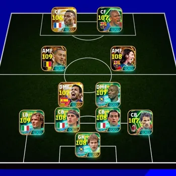 eFootball Accounts High-End =\[ Strength 3342+ \]= ➜ Messi ➺ Hazard ➜ Mbappe ➺ Nesta ➜ Maldini ➺ Cech ➺ Makelele ➺ Zlatan