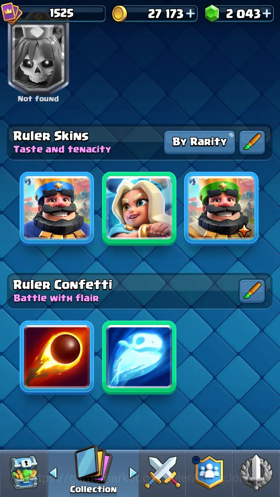Clash Royale Accounts High-End CL 1525|Trophy 11555| KTL 15|Card 121|4 Max|4 Hero|12 EVO|Arena 28 |2043 Gems|TakeMail(CR016B) 18