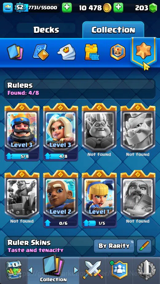 Clash Royale Accounts Lv 52|Trophy 10558|KTL 14|Limited Skin|Card 121|4 image 18